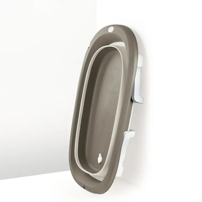 Dolu Nuve Çocuk Katlanabilir Küvet Gri - 3