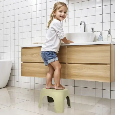 Dolu Nuve Kaymaz Basamaklı Tabure Eko Yeşil (1)