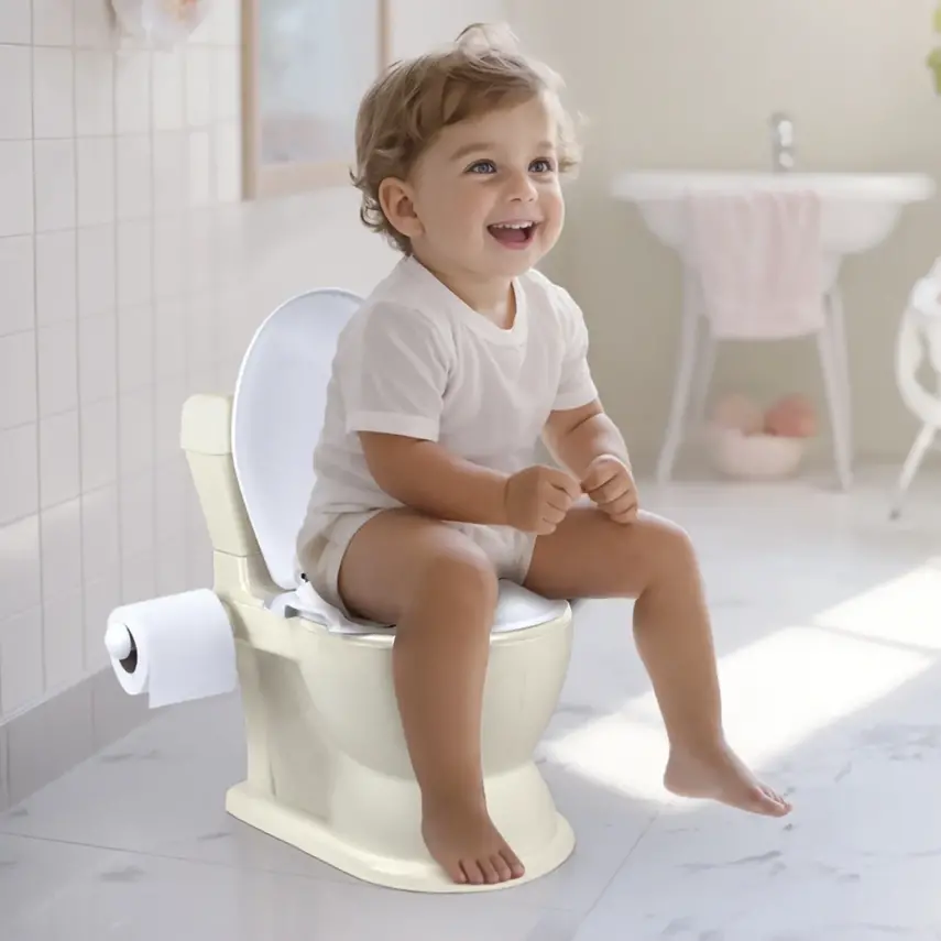 Dolu Nuve Potty 2in1 Lazımlık Bej - 2