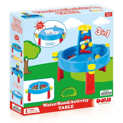 Dolu Oyuncak Su ve Kum Aktivite Masası - 15