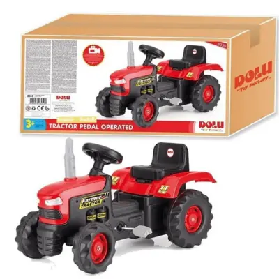 Dolu Pedallı Traktör Kırmızı - 4