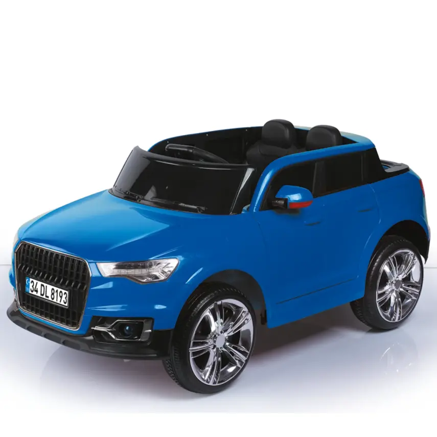 Dolu Pick-Up Akülü Araba Uzaktan Kumandalı 12 V Mavi - 1