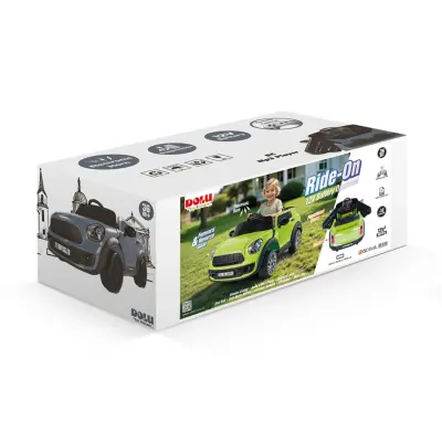 Dolu Ride on Akülü Araba 12 Volt Yeşil - 3