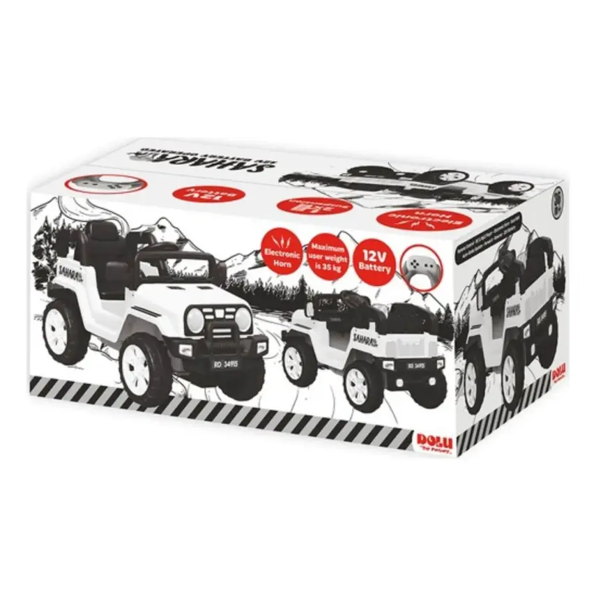Dolu Sahara Akülü Araba Uzaktan Kumandalı 12 Volt - 7