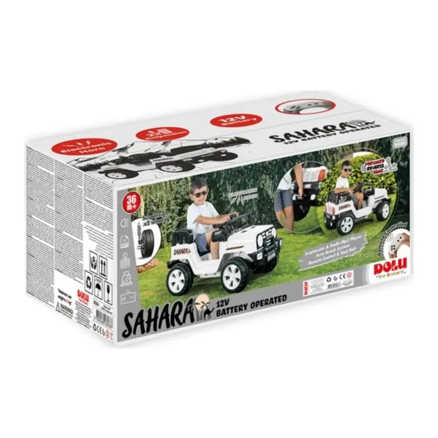 Dolu Sahara Akülü Araba Uzaktan Kumandalı 12 Volt - 8