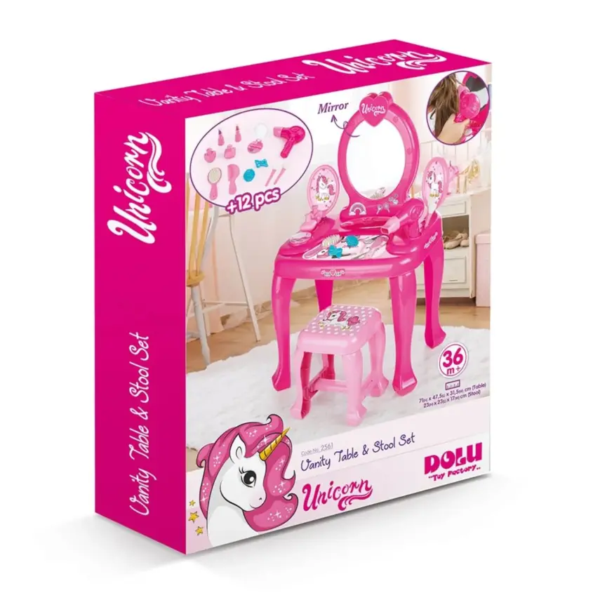 Dolu Unicorn Makyaj Seti - 10