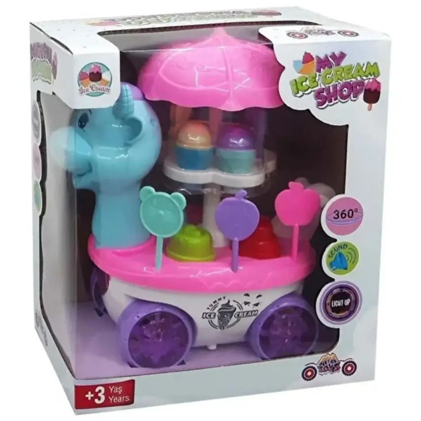 Dondurma Arabası-Sevimli İnek  - 2