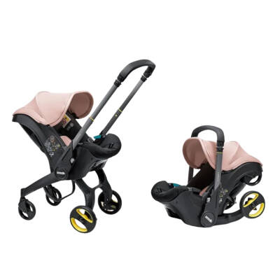 Doona i Bebek Arabasına Dönüşen Tekerlekli Gr 0 Bebek Ana Kucağı Oto Koltuğu Blush Pink