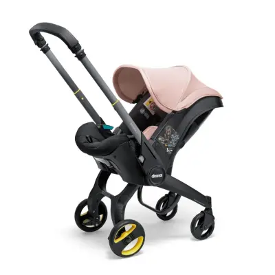 Doona i Bebek Arabasına Dönüşen Tekerlekli Gr 0 Bebek Ana Kucağı Oto Koltuğu Blush Pink - 6