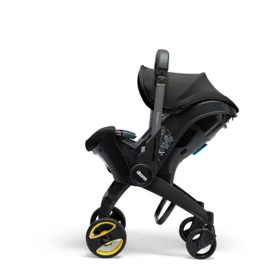 Doona i Bebek Arabasına Dönüşen Tekerlekli Gr 0 Bebek Ana Kucağı Oto Koltuğu Nitro Black - 9