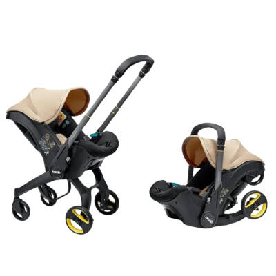 Doona i Bebek Arabasına Dönüşen Tekerlekli Gr 0 Bebek Ana Kucağı Oto Koltuğu Sahara Sand