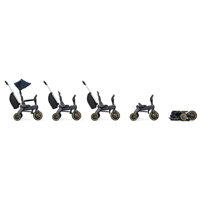 Doona Liki Katlanır Bebek Bisikleti S3 Deep Blue - 9