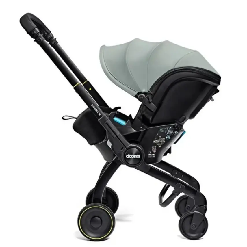 Doona X Bebek Arabası & Ana Kucağı Dusty Sage - 7