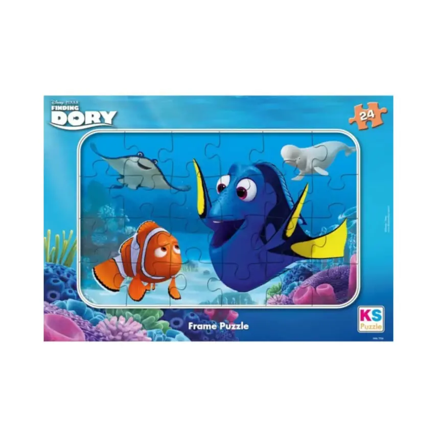 Dory Disney Frame Puzzle 24 Parça - 1