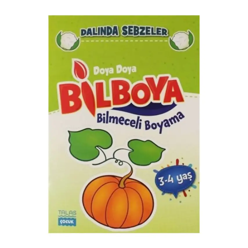 Doya Doya Bil Boya - Bilmeceli Boyama Dalında Sebzeler - 1