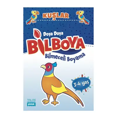 Doya Doya Bil Boya - Bilmeceli Boyama  Kuşlar