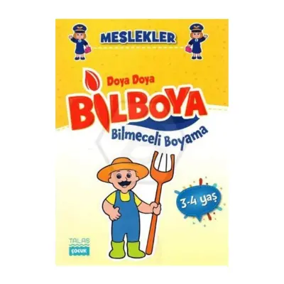 Doya Doya Bil Boya - Bilmeceli Boyama  Meslekler