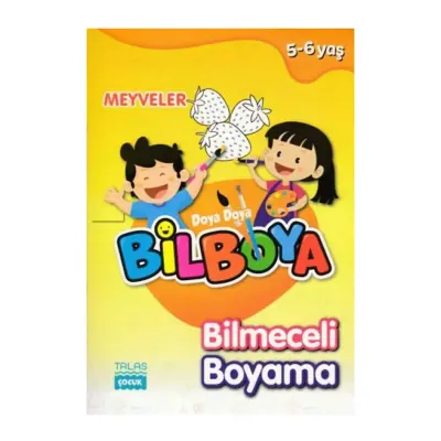Doya Doya Bil Boya - Bilmeceli Boyama Meyveler