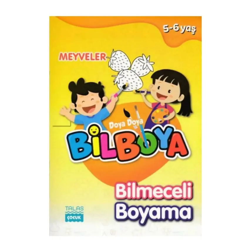 Doya Doya Bil Boya - Bilmeceli Boyama Meyveler - 1