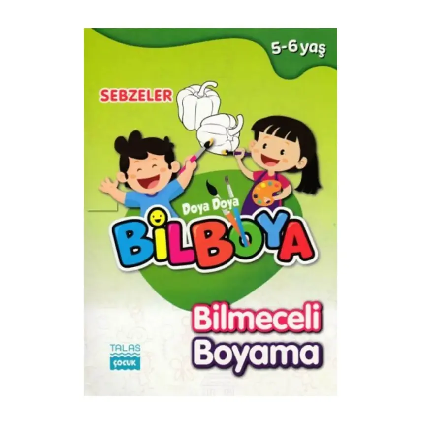 Doya Doya Bil Boya - Bilmeceli Boyama Sebzeler - 1