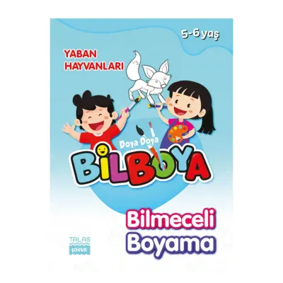Doya Doya Bil Boya - Bilmeceli Boyama Yaban Hayvanları