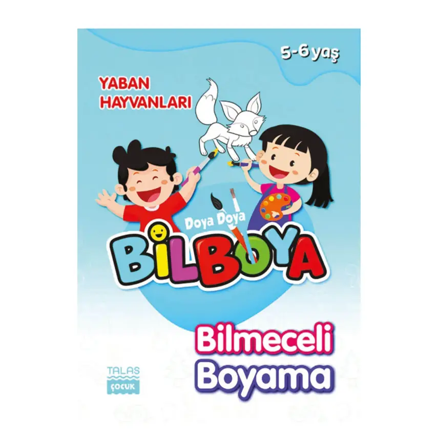 Doya Doya Bil Boya - Bilmeceli Boyama Yaban Hayvanları - 1