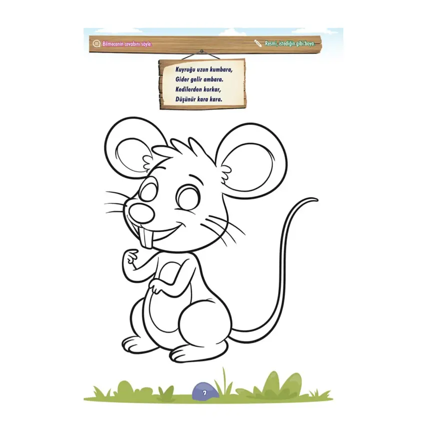 Doya Doya Bil Boya - Bilmeceli Boyama Yaban Hayvanları - 2