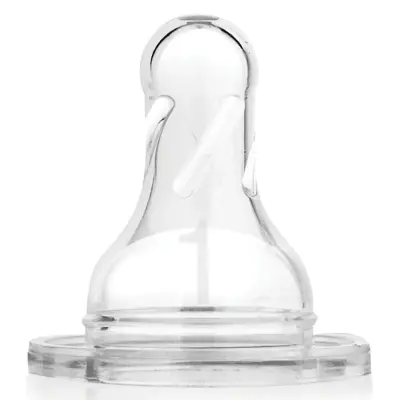 Dr Browns Options+ Dar Ağız Silikon Biberon Emziği 2li 0+ Ay 1.Aşama