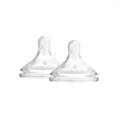Dr Browns Options+ Geniş Ağız Silikon Biberon Emziği 2li 9+ Ay 4.Aşama