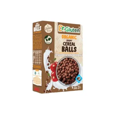 Dr. Gluten Organik Glutensiz Çıtır Tahıl Topları 200 gr (1)