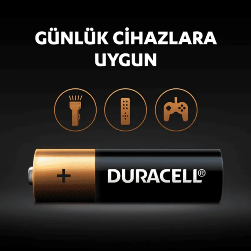 Duracell AAA İnce Kalem Pil 4 Lü - 7