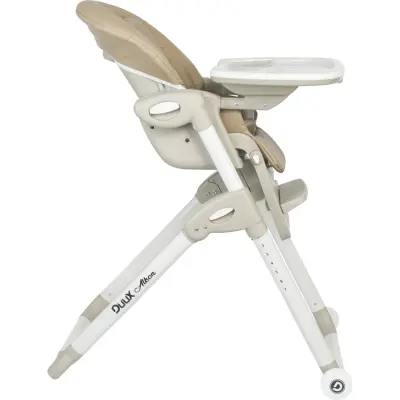 Duux Alkon Yatarlı Portatif Katlanabilen Yükseklik Ayarlı Mama Sandalyesi Bej - 8