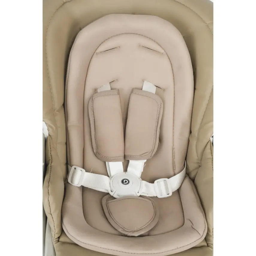 Duux Alkon Yatarlı Portatif Katlanabilen Yükseklik Ayarlı Mama Sandalyesi Gri - 4