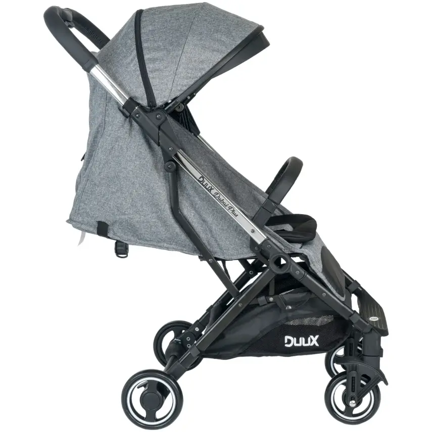 Duux Dubai Kompakt Kabin Bebek Arabası Gri - 4