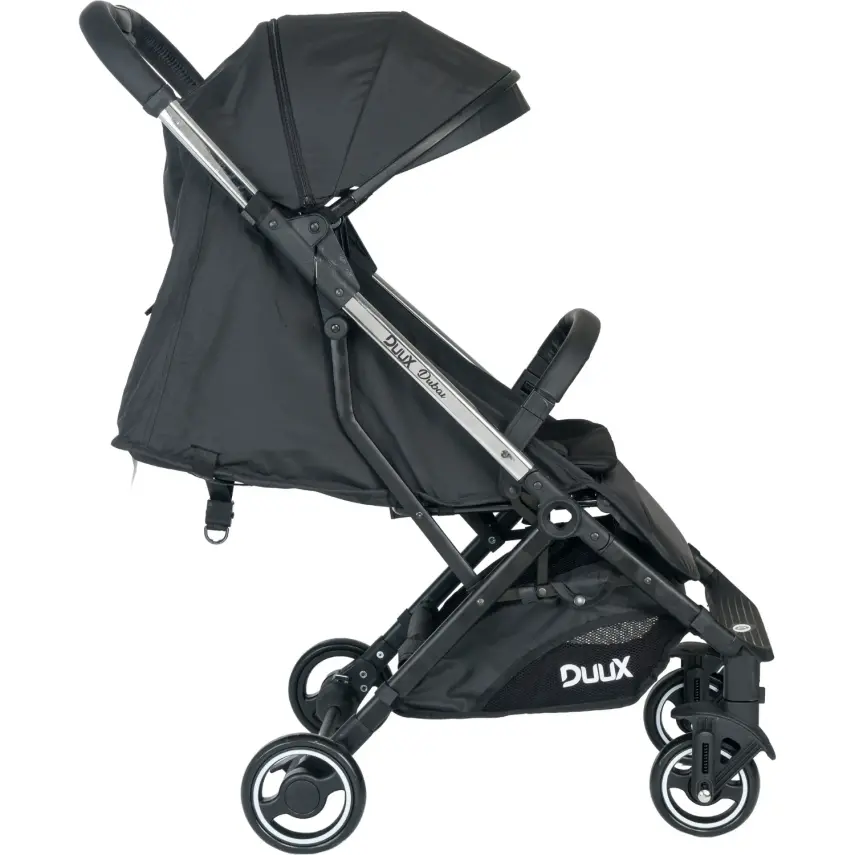 Duux Dubai Kompakt Kabin Bebek Arabası Siyah - 4