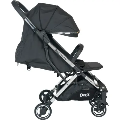 Duux Dubai Plus Kompakt Kabin Bebek Arabası Siyah - 5