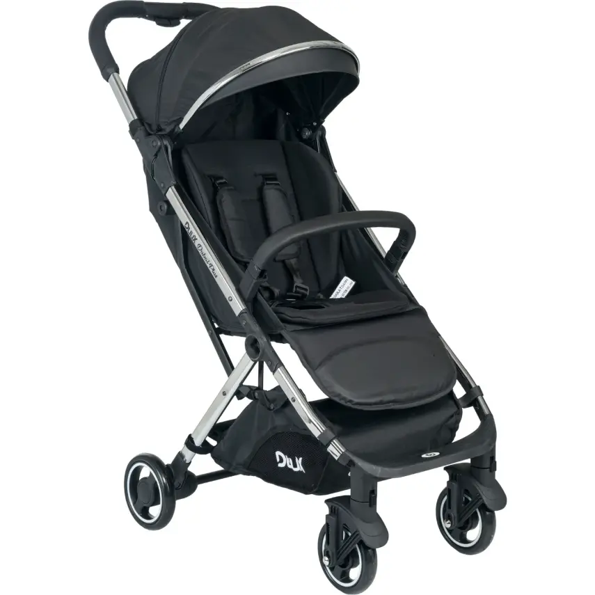Duux Dubai Plus Kompakt Kabin Bebek Arabası Siyah - 1