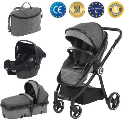 Duux Gator Travel Sistem Bebek Arabası Black - 2