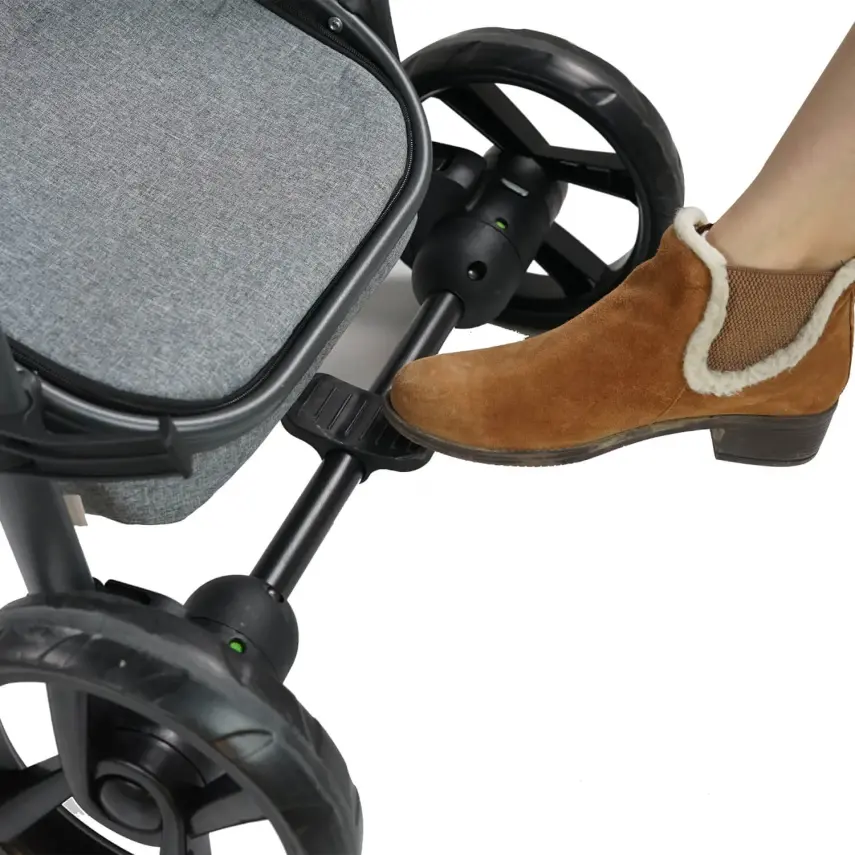 Duux Hill Travel Sistem Bebek Arabası Gri - 14