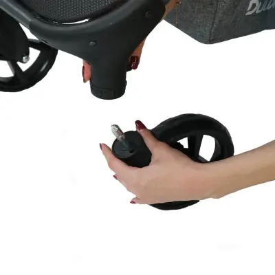 Duux Hill Travel Sistem Bebek Arabası Gri - 16