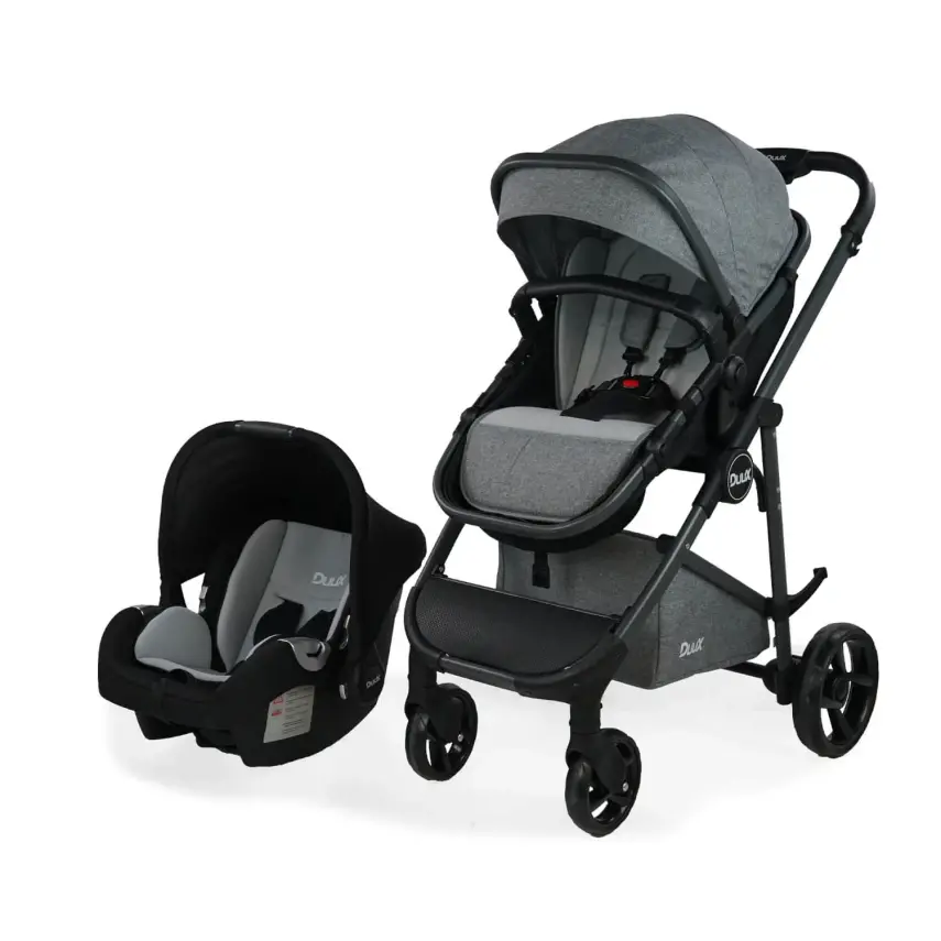 Duux Hill Travel Sistem Bebek Arabası Gri - 2