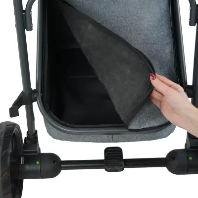 Duux Hill Travel Sistem Bebek Arabası Gri - 23