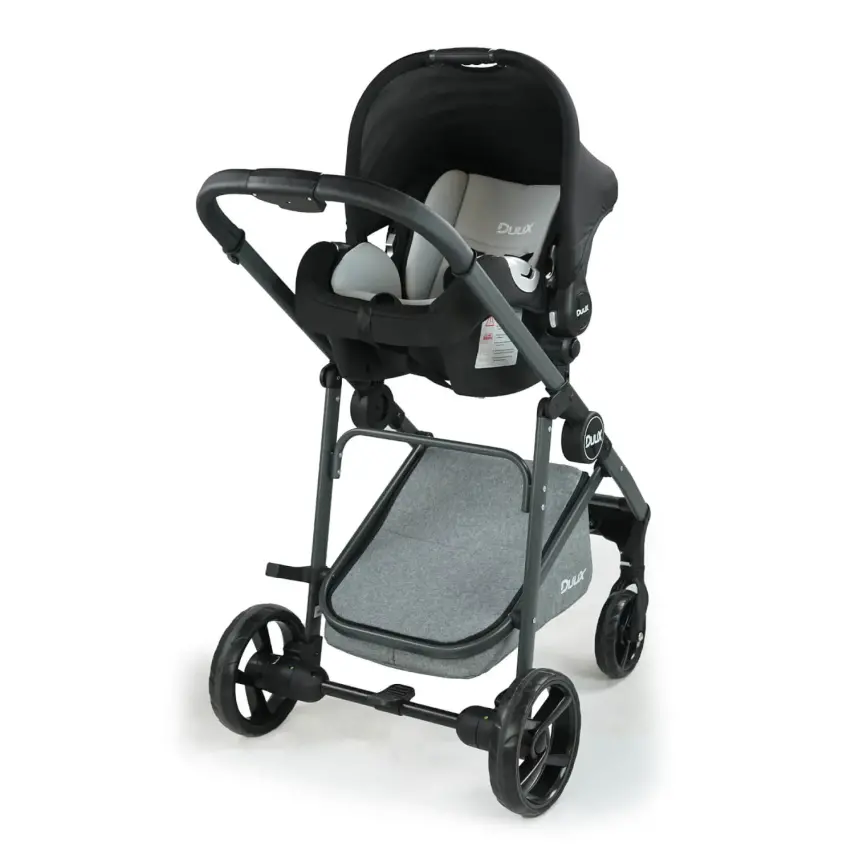 Duux Hill Travel Sistem Bebek Arabası Gri - 9