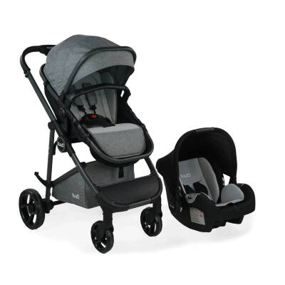 Duux Hill Travel Sistem Bebek Arabası Gri 