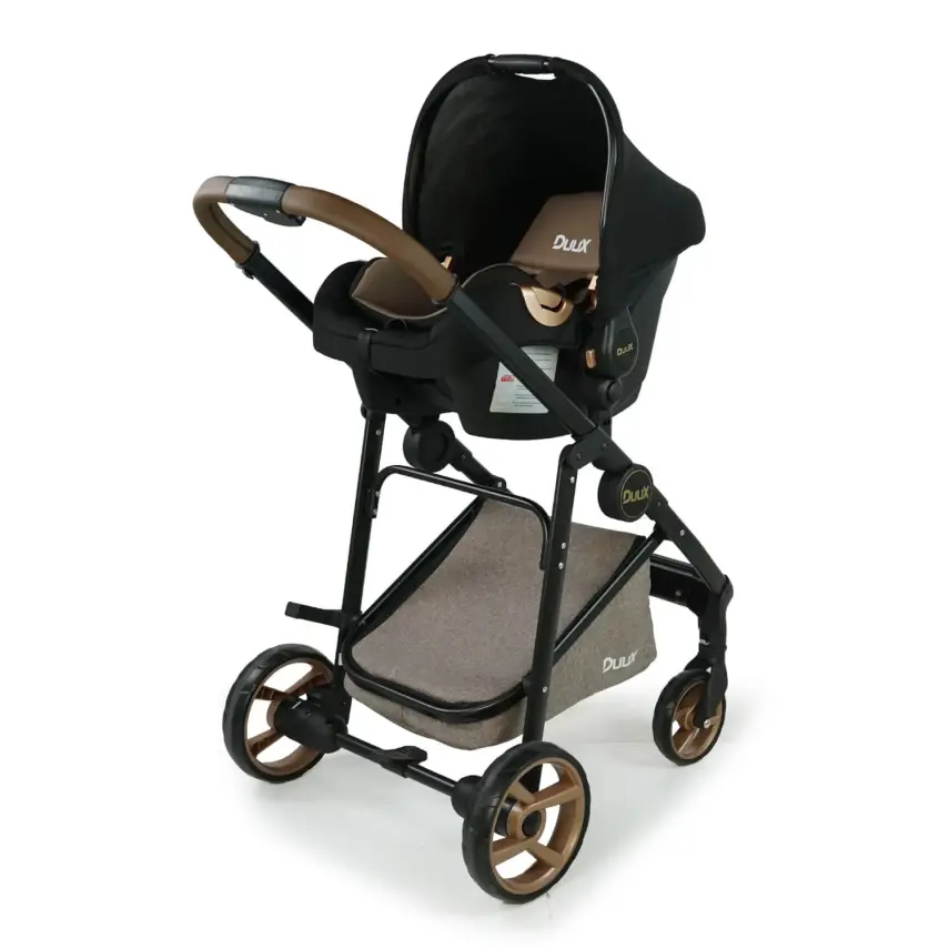 Duux Hill Travel Sistem Bebek Arabası Kahve - 7