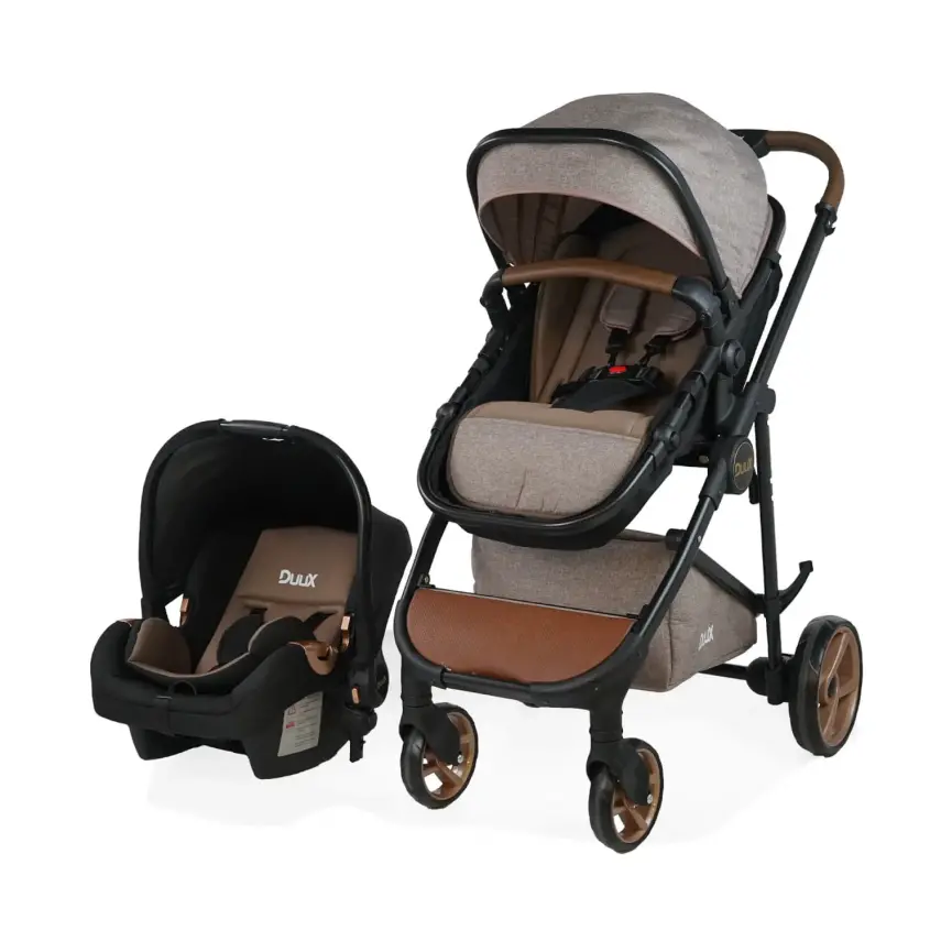 Duux Hill Travel Sistem Bebek Arabası Kahve - 2