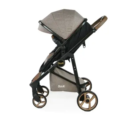 Duux Hill Travel Sistem Bebek Arabası Kahve - 13