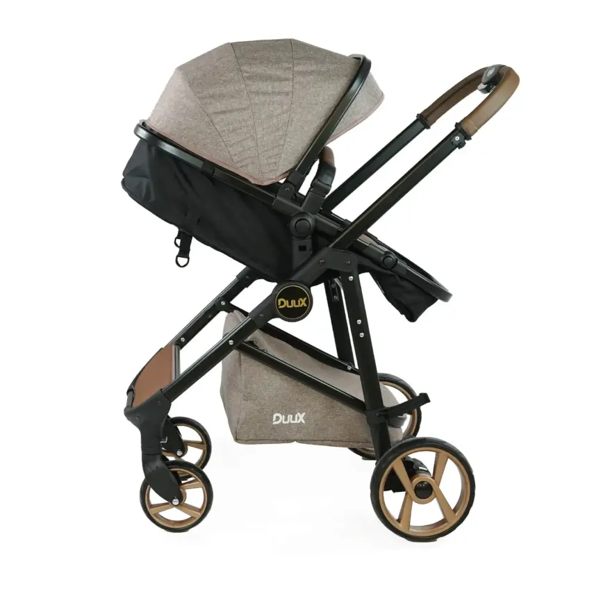 Duux Hill Travel Sistem Bebek Arabası Kahve - 5