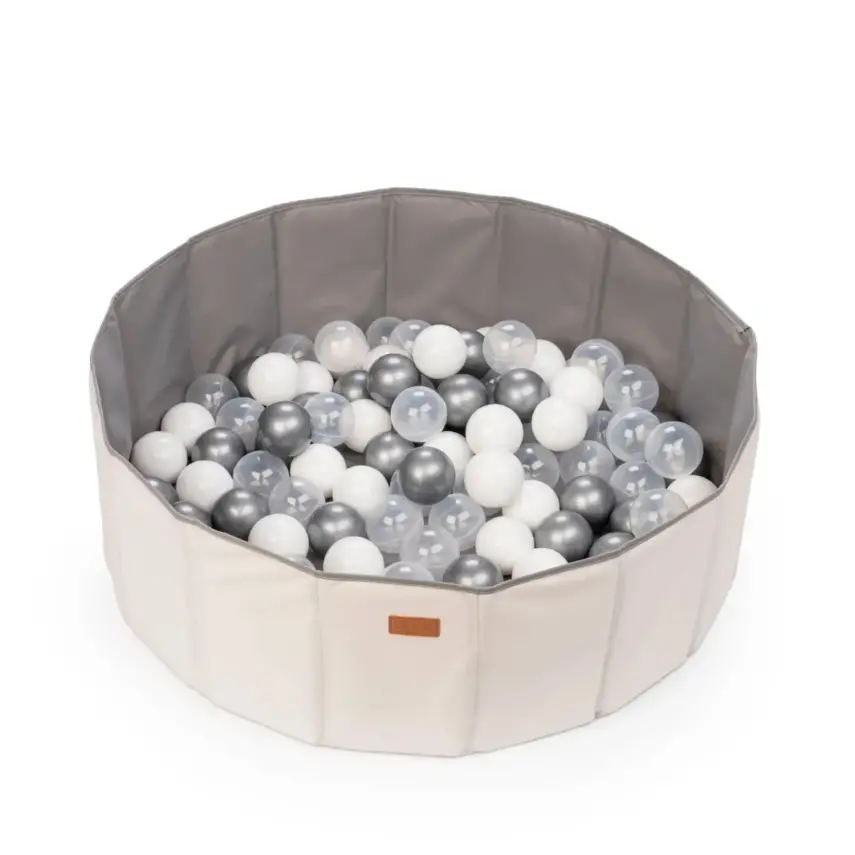 Duux Katlanır Oyun Havuzu 7mm 90 Adet Gri - 1