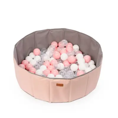 Duux Katlanır Oyun Havuzu 7mm 90 Adet Pembe - 2